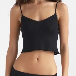 NWT Cou Cou Intimates Cami in Black